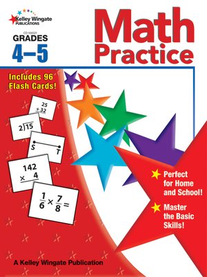 cover image of Math Practice, Grades 4 - 5